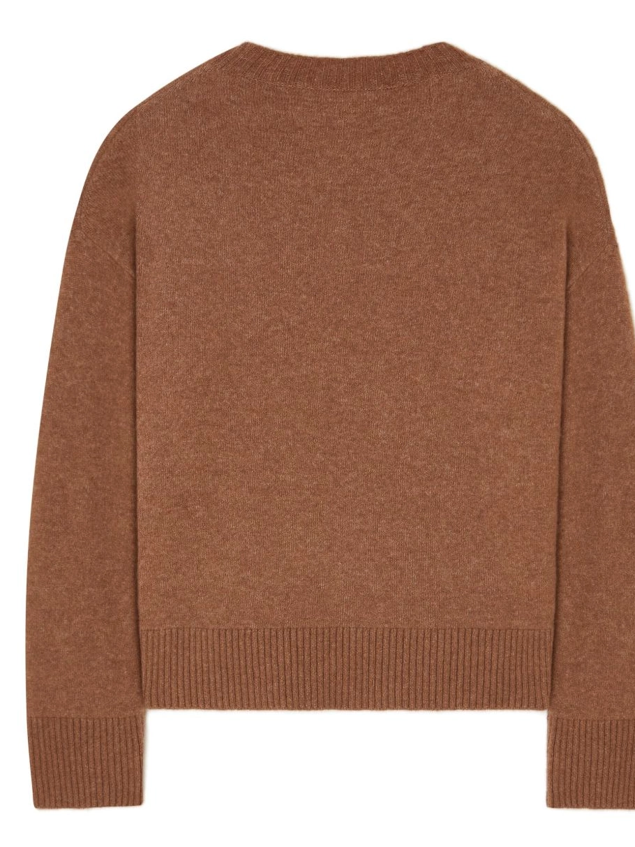 Cheap Alanui Women cashmere-blend jumper ribbed-edge 0824